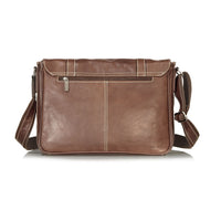 Montana Leather Casual Messenger